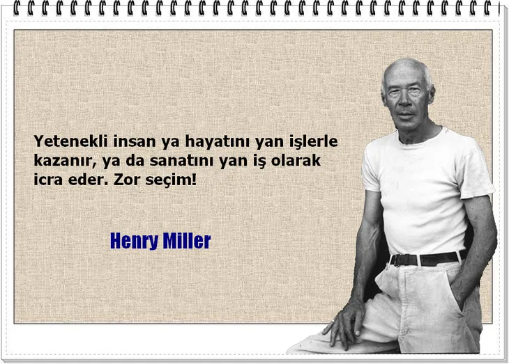 10005 25898 - Henry Miller Sözleri