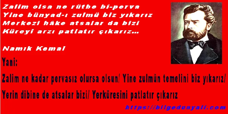 10229 99589 - Namık Kemal'in Sözleri
