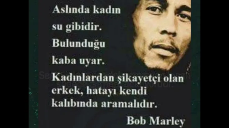 1317 1066 - Bob Marley Sözleri