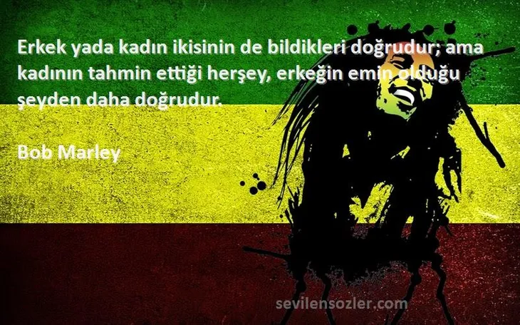 1317 1075 - Bob Marley Sözleri