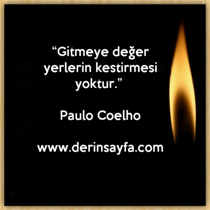 3038 87300 - Paulo Coelho Aşk Sözleri