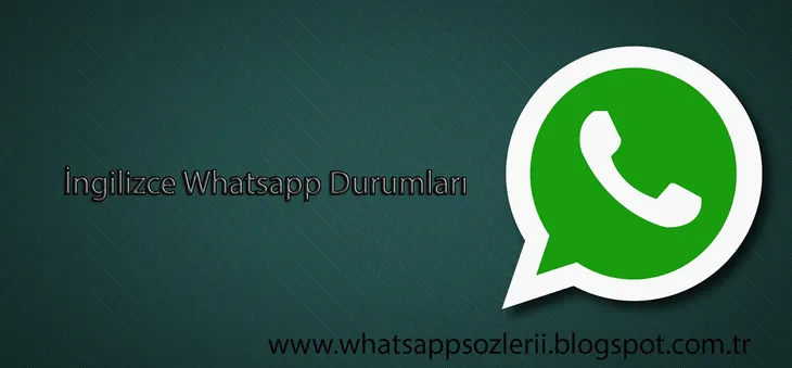 3325 61720 - Ingilizce Whatsapp Durumları