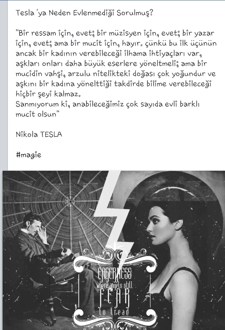 3340 97713 - Nikola Tesla Sözleri