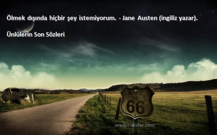 4122 1981 - Jane Austen Sözleri