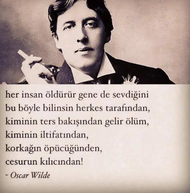 4496 31692 - Oscar Wilde Sözleri