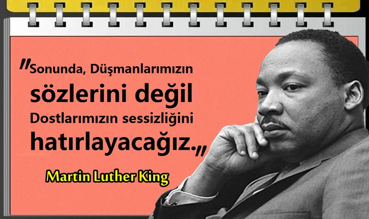 4836 21920 - Martin Luther King Sozleri