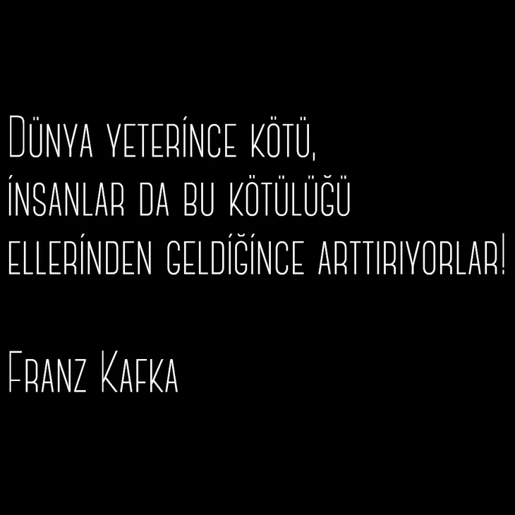 5043 100155 - Franz Kafka Sözleri