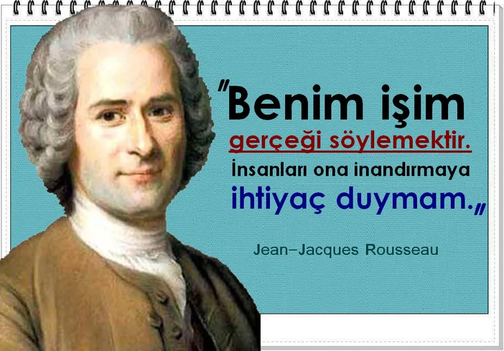 5763 14818 - Jean Jacques Rousseau Sözleri