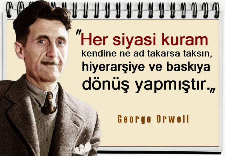 6007 69292 - George Orwell Sözleri