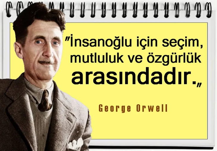 6007 69296 - George Orwell Sözleri