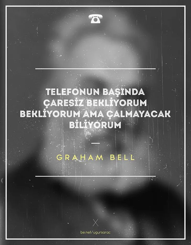 6085 98082 - Graham Bell Sözleri