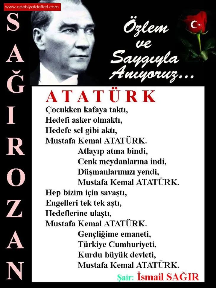 6821 82226 - Atatürk Ile Ilgili Şiirler
