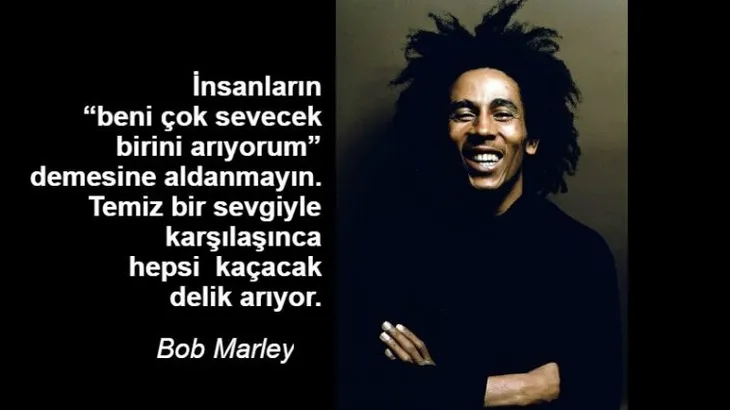 7087 110272 - Bob Marley Aşk Sözleri