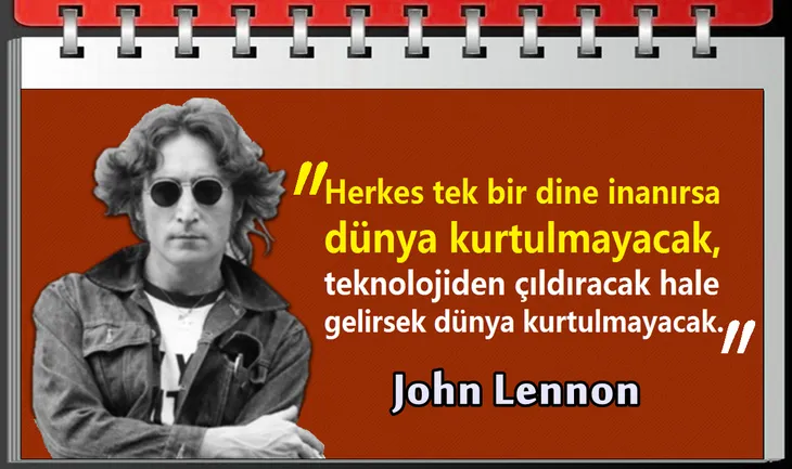 761 20757 - John Lennon Sözleri