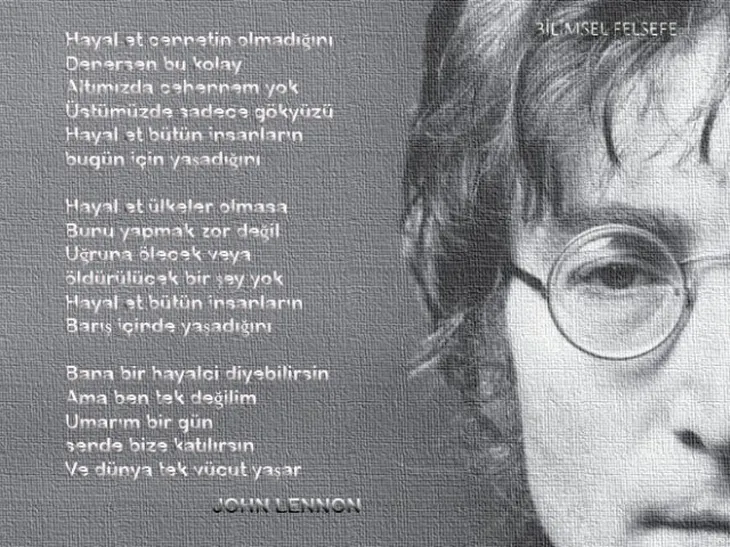 761 20770 - John Lennon Sözleri
