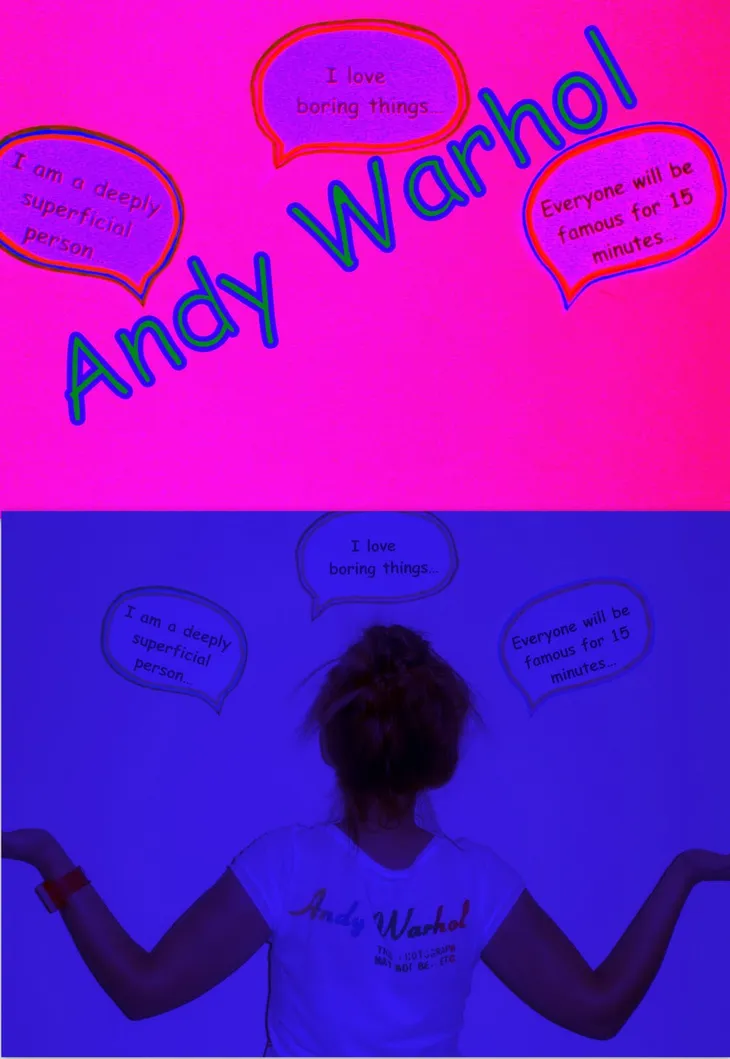 793 105175 - Andy Warhol Sözleri