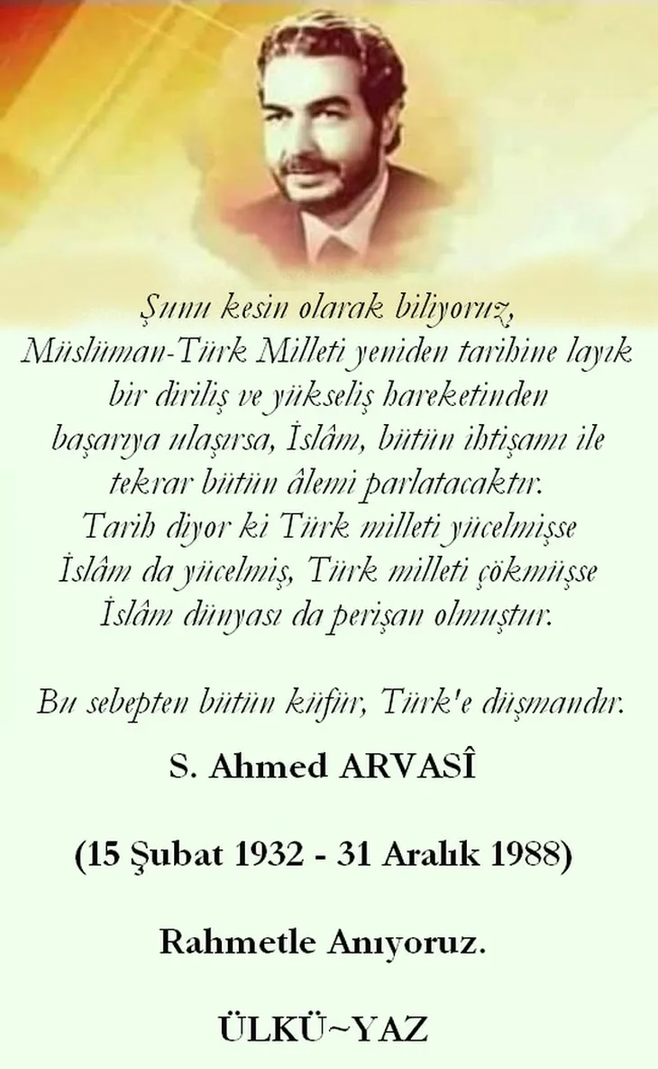 8035 101743 - Seyyid Ahmet Arvasi Sözleri
