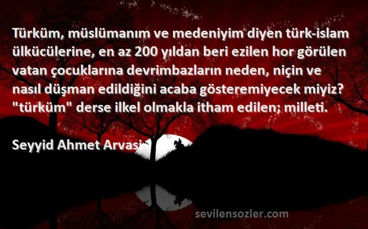 8035 101753 - Seyyid Ahmet Arvasi Sözleri