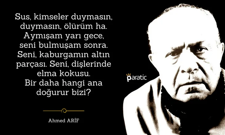 8303 12088 - Ahmet Arif Aşk Sözleri