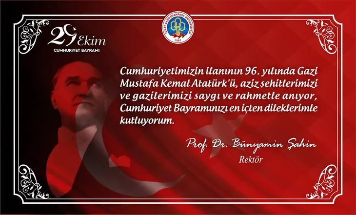 9197 35982 - Cumhuriyet Bayramı Resimli Kutlama Mesajları