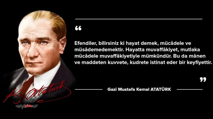 9614 19683 - Atatürk Ile Ilgili Sözler
