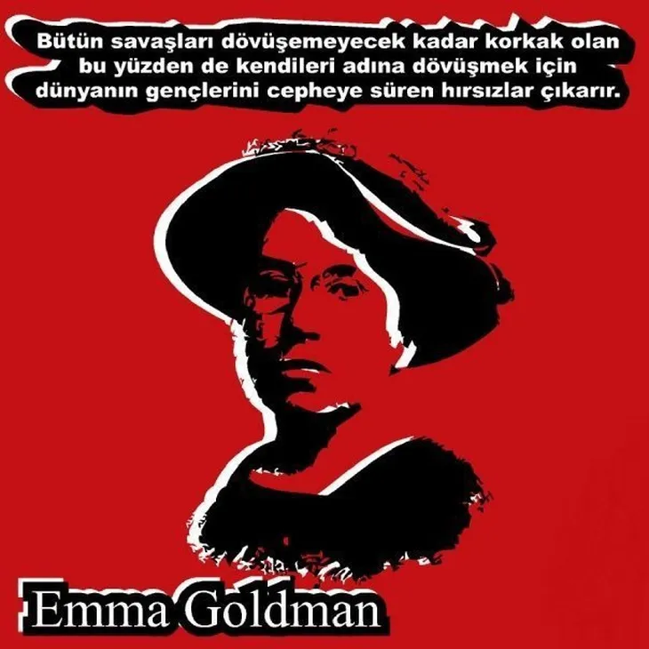 970 107645 - Emma Goldman Sözleri