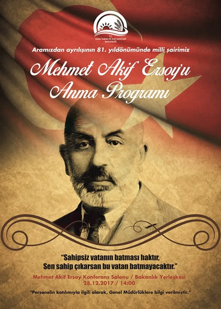 976 82341 - Mehmet Akif Ersoy Anma
